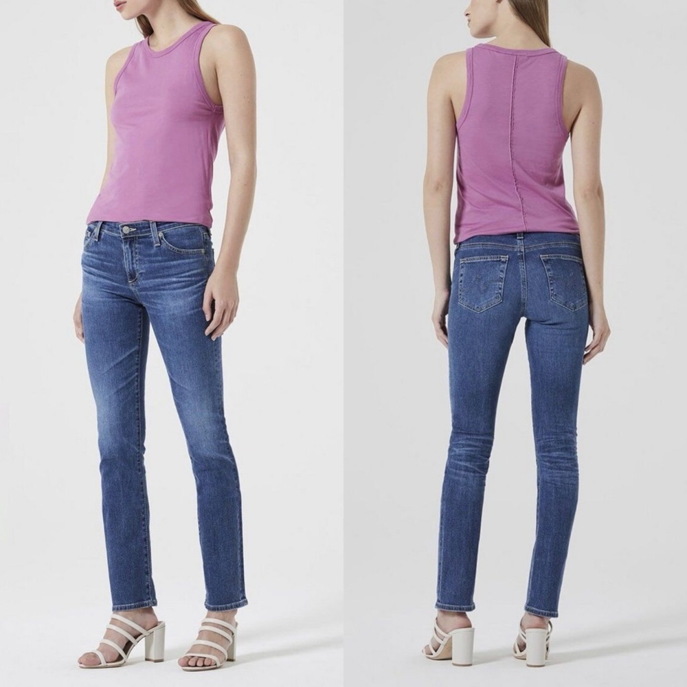 AG Adriano Goldschmied Harper Straight Leg Jeans Size 25 | High Rise 90s